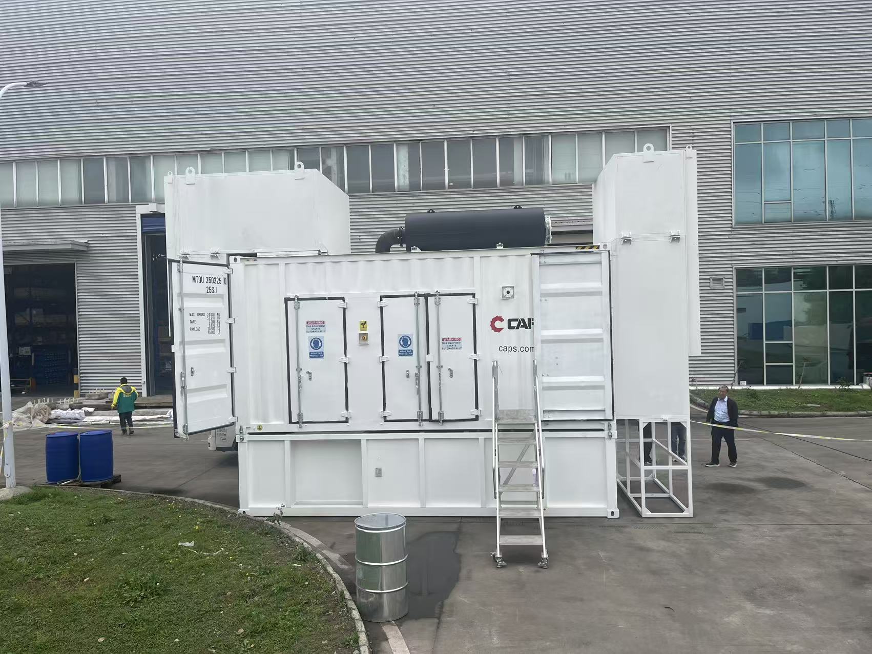 Latest company Cases about オーストラリア サイレンサー付き コンテナ化発電機 プロジェクト